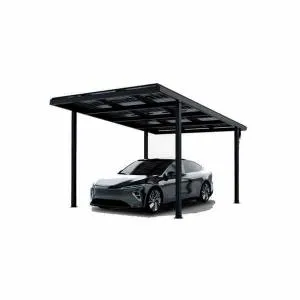 Carport solaire de chez Ecosolar