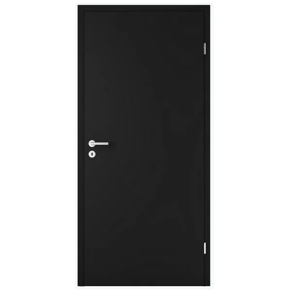 Porte intérieure Huga peinture réelle premium Matt Black