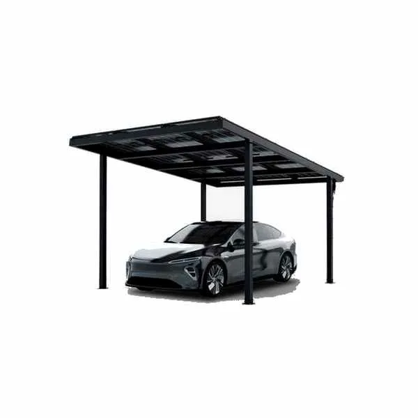 Carport solaire de chez Ecosolar