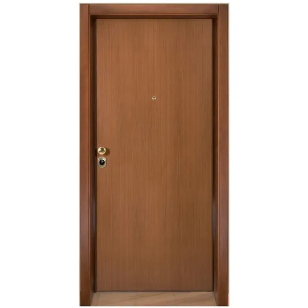 Porte palière Sabadoor Blindée Athena Imitation bois